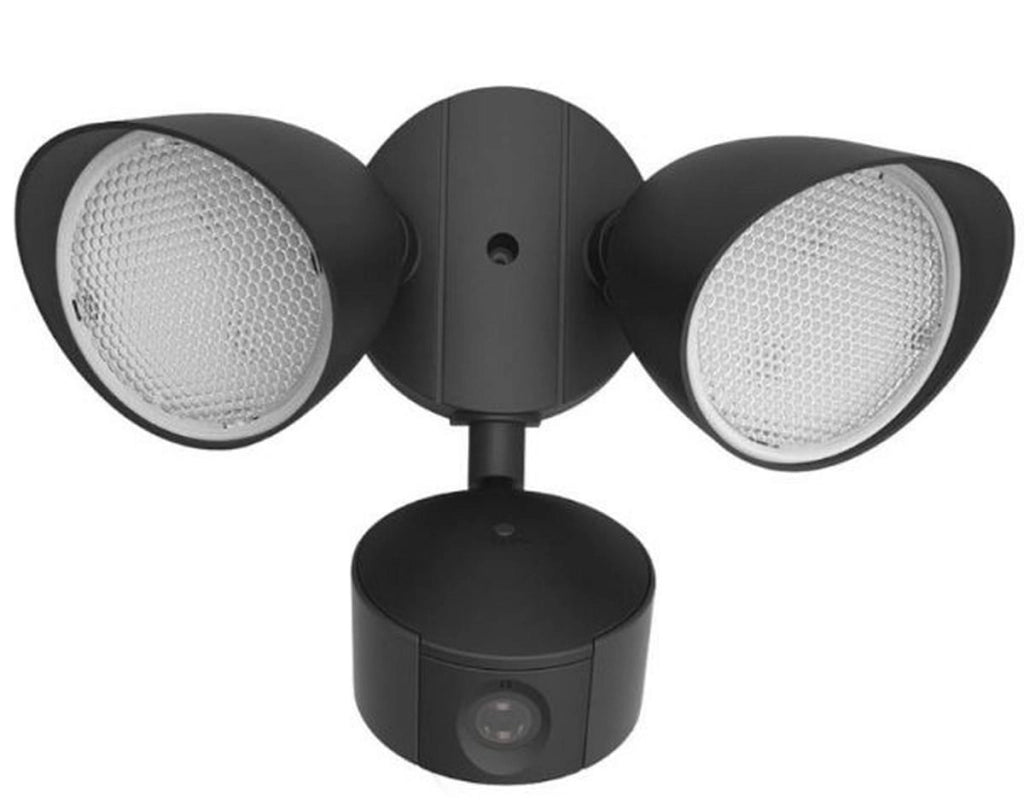 Applique esterna DRACO Lutec nera LED 19W sensore movimento
