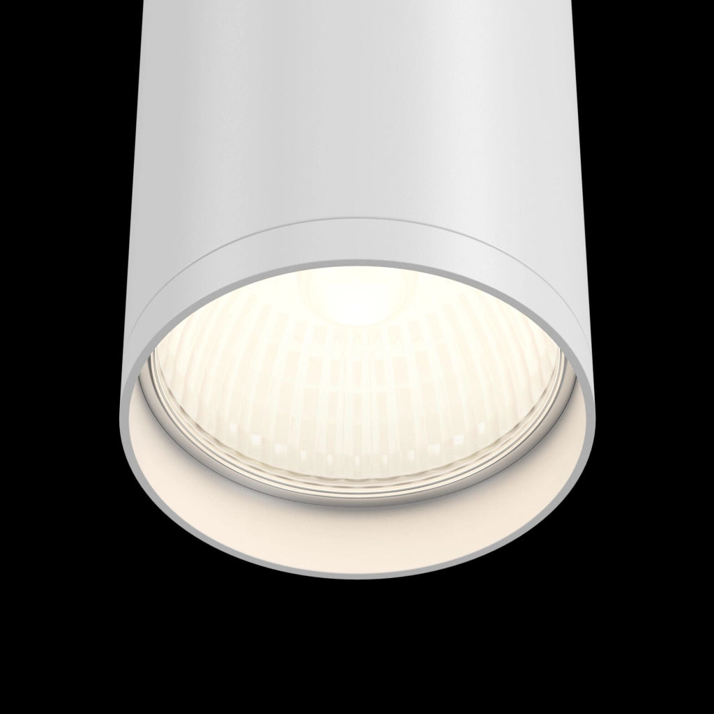 Plafoniera Ceiling & Wall in Alluminio FOCUS S Bianco