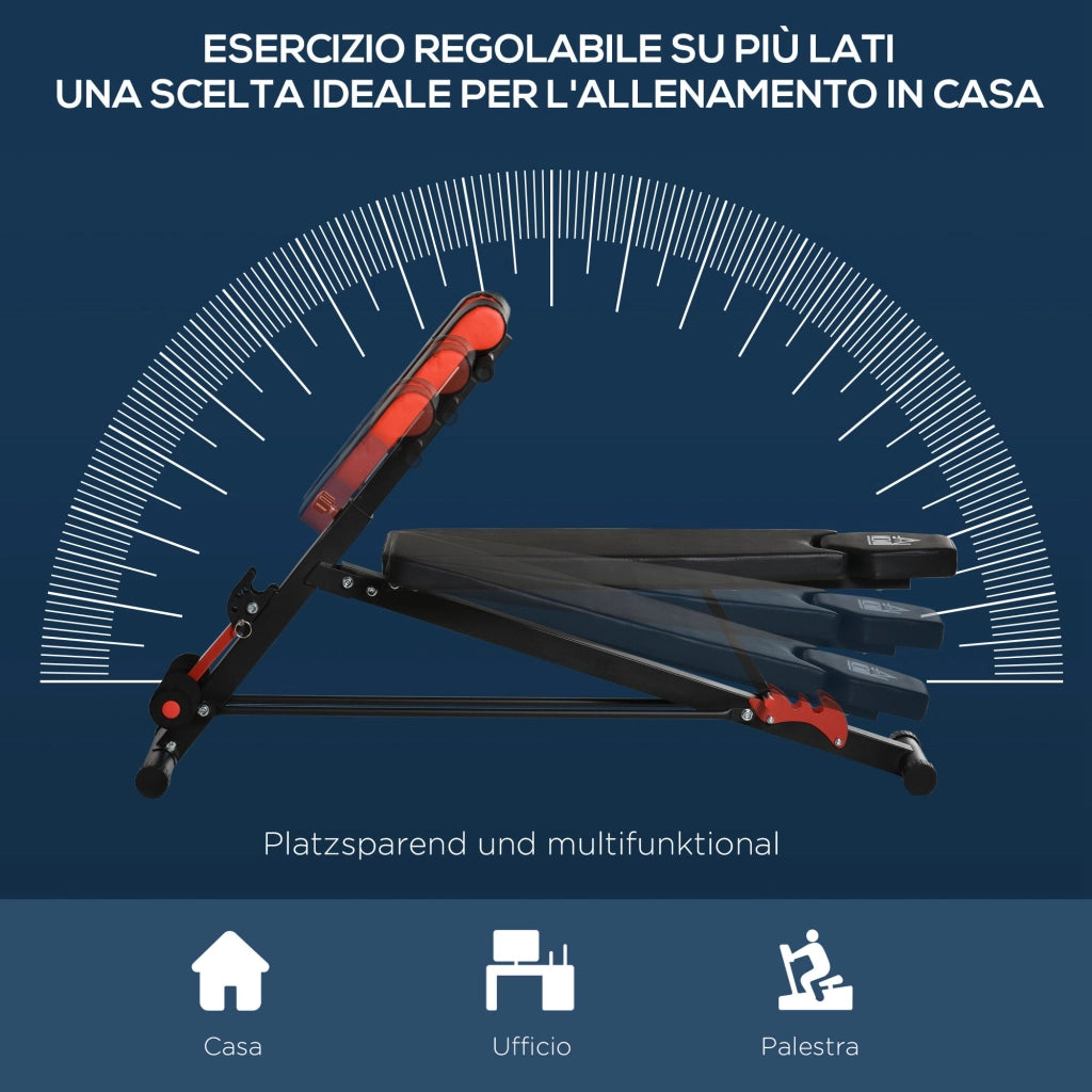 Poltrona Reclinabile Regolabile con Poggiapiedi ¨C Minimal ¨C Nero