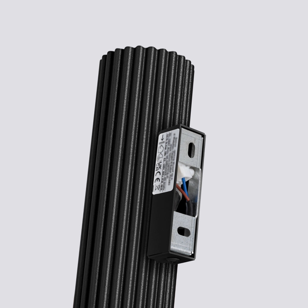 Lampada da parete KARBON 20 nero