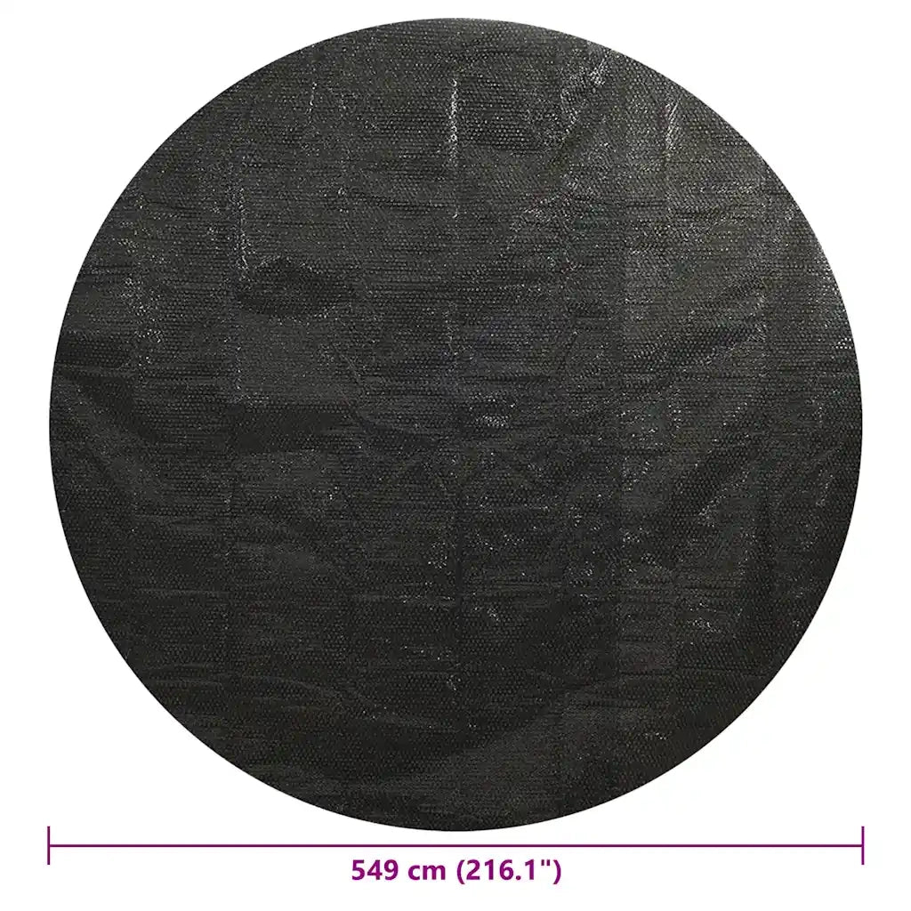 Copertura per Piscina Nera 549 cm PE 92161