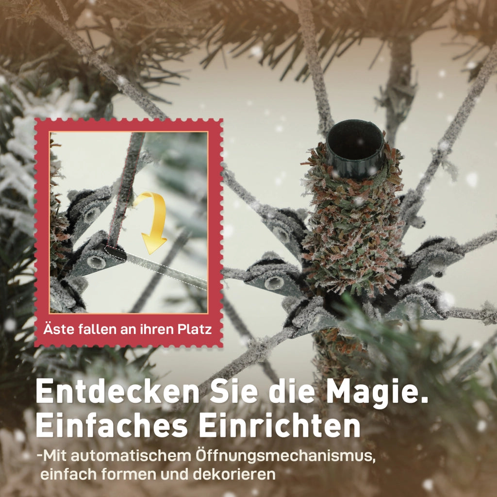 Albero di Natale Artificiale 180 cm ¨C Xylo ¨C Effetto Neve, 1976 Rami