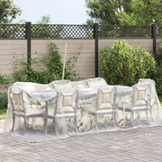 Telone Trasparente con Occhielli 2x5 m in Polietilene 4018506