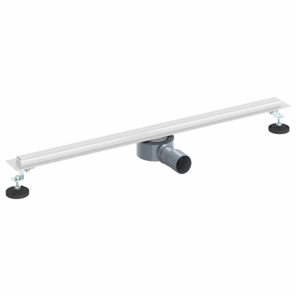 Scolascale per doccia a 360° con modello slim Argento 80 cm 42015988