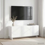 Supporto TV 90 x 34.5 x 40 cm Bianco Legno ingegnerizzato 8011567