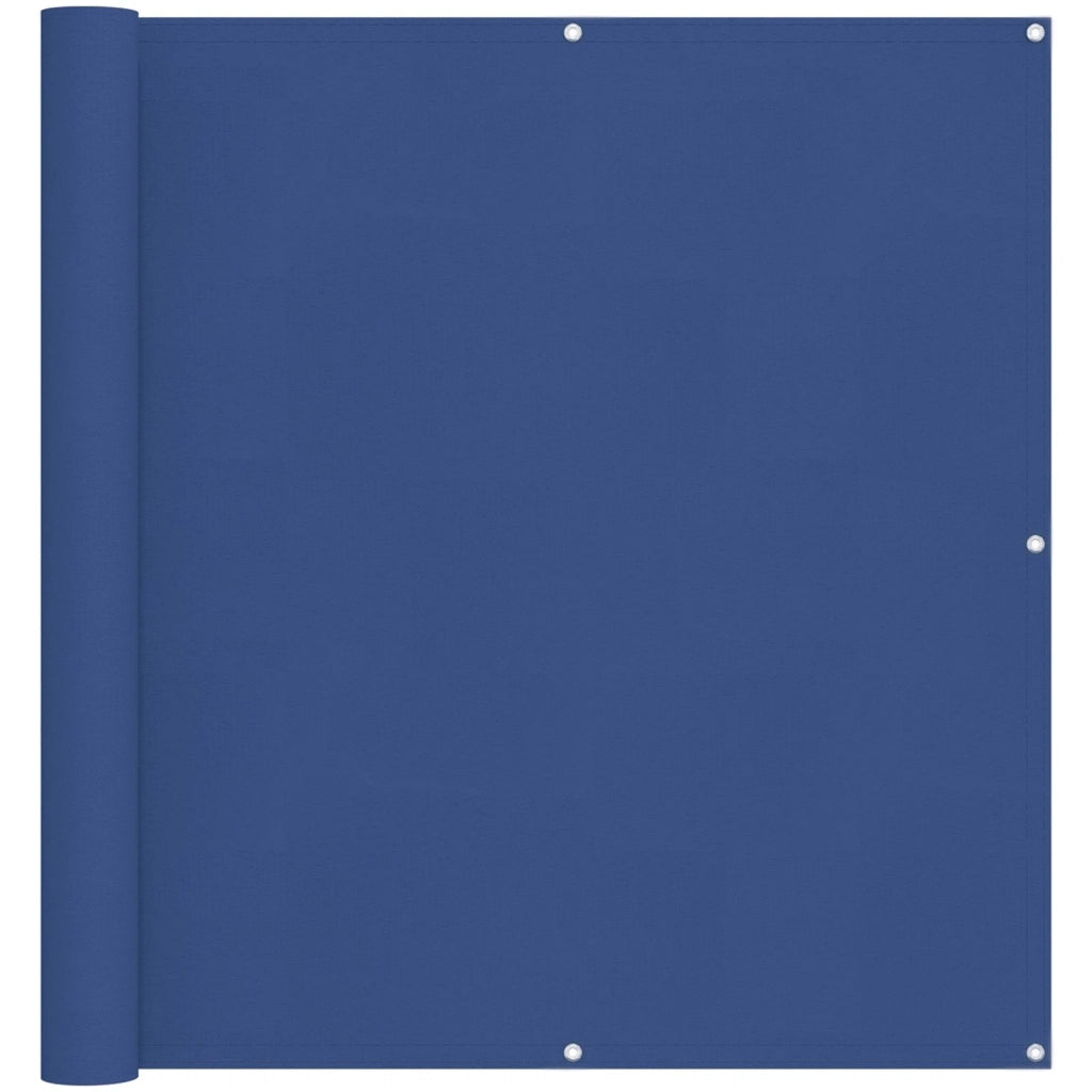 Schermo da balcone-Pannello per balcone Blu 110 x 600 cm Tessuto Oxford