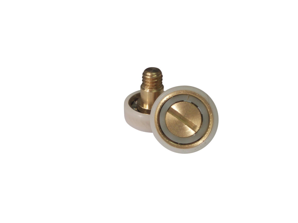 R400/183 - 17 LL M6 - Rotella di ricambio per box doccia - Kit 2 pezzi