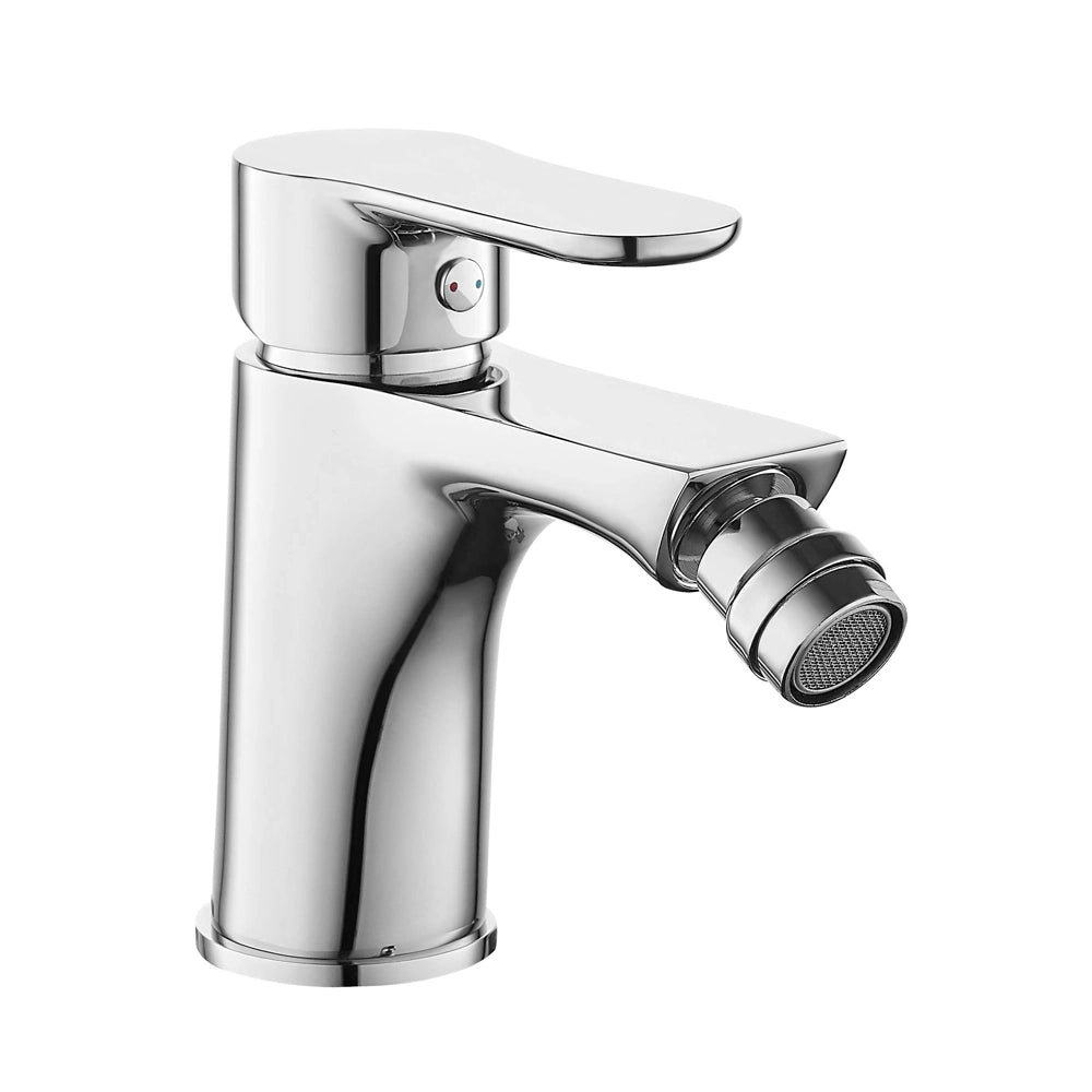 Miscelatore bidet monocomando cromo lucido con scarico a salterello Selma