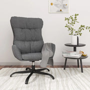 Poltrona Relax Grigio Chiaro in Tessuto 341176