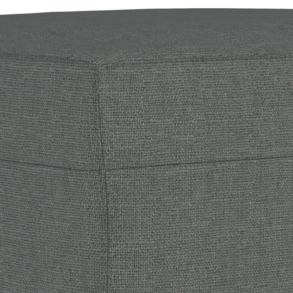 Set di Divani 3 pz con Cuscini Grigio Scuro in Tessuto 3201283