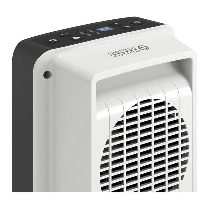 Olimpia Splendid 99268 Caldo Trendy Termoventilatore Ceramica 1800 W IP21 Oscillazione 80° colore Nero Bianco