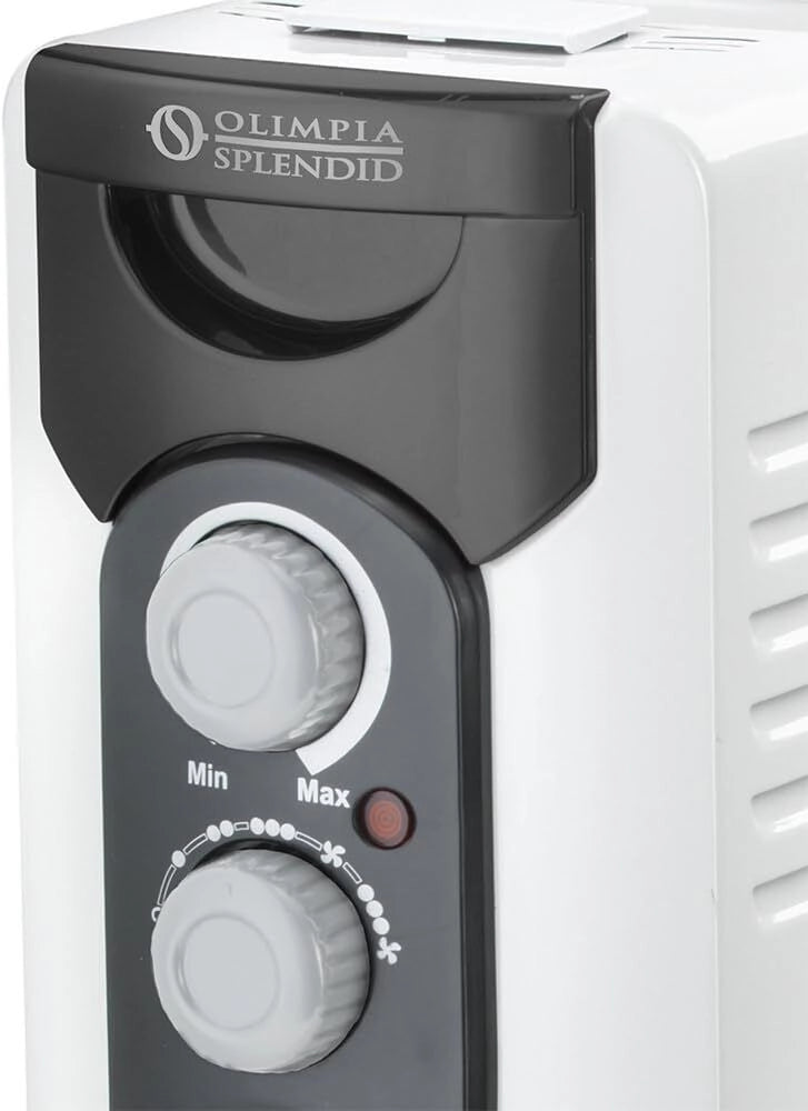 Olimpia Splendid 99619 CaldoRad 9 Radiatore a Olio 2000 W 3 livelli potenza modalita' ECO 9 elementi colore Bianco