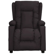 Poltrona Massaggiante Nera in Similpelle 339075