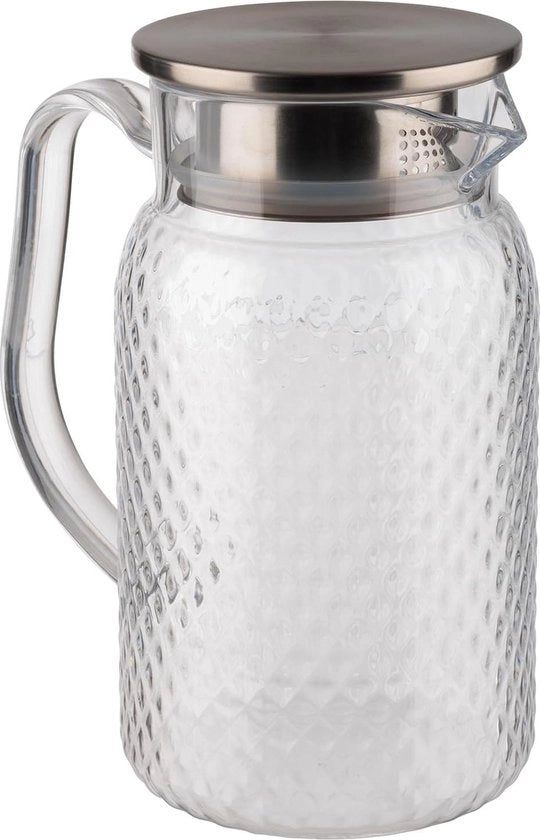 Acqua trasparente Ø 10 cm altezza 19 cm 1 litro adatto per picnic e campeggio