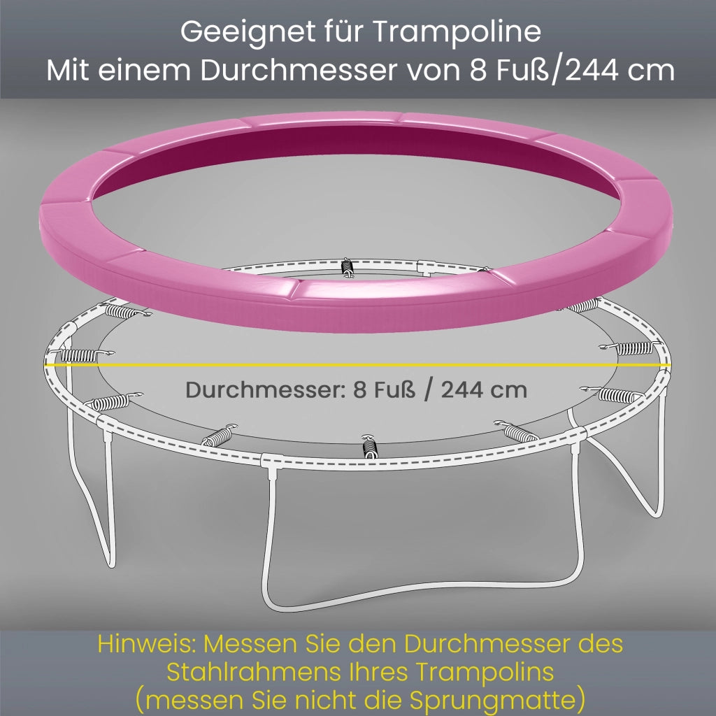 Copertura per Trampolino Esterno ¨C Minimal ¨C Rosa 244 cm