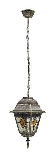 Lampada a sospensione esterna Monaco Rabalux E27 ottone