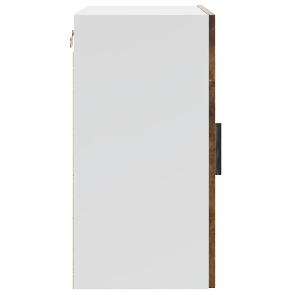 Pensile da Cucina-Mobile Cucina da Parete Porto Rovere Fumo in Legno Multistrato 896011