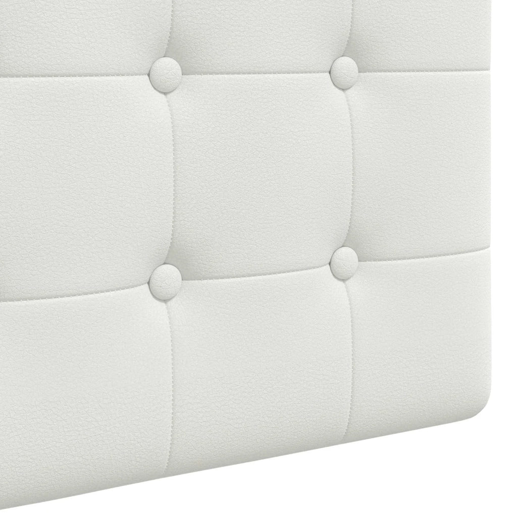Testiera | Testata sospesa Con luce LED Bianco Similpelle