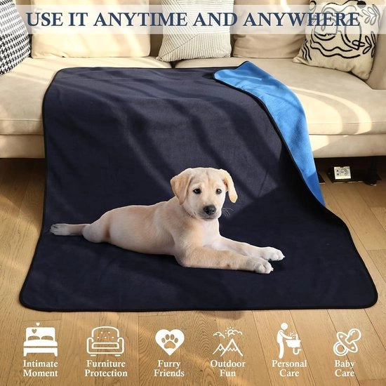 Cuscino per cani impermeabile \ Cappuccio per cani in fleece, coperta per gatti