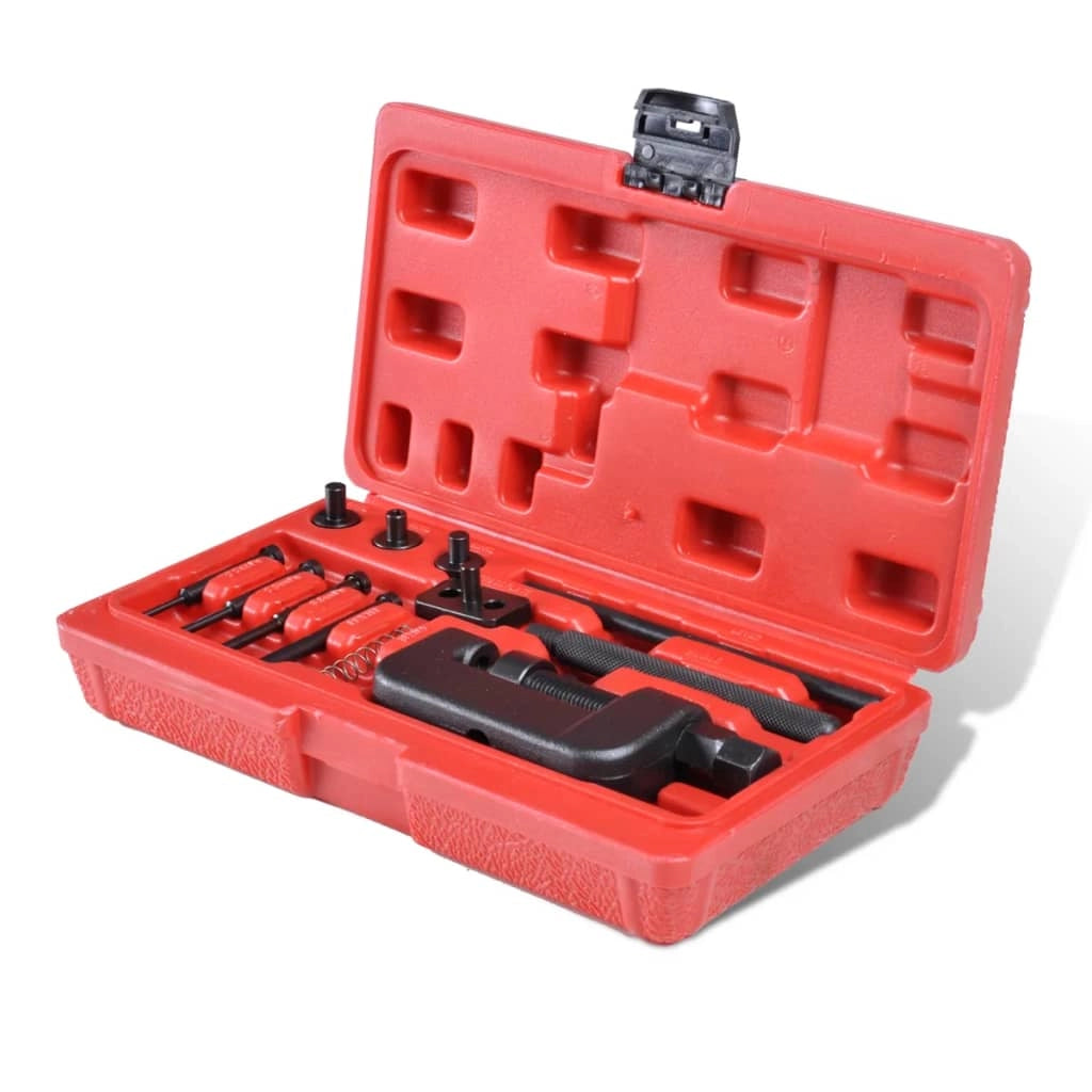 Rivettatrice universale per moto/auto/ATV custodia rossa 02_0004116
