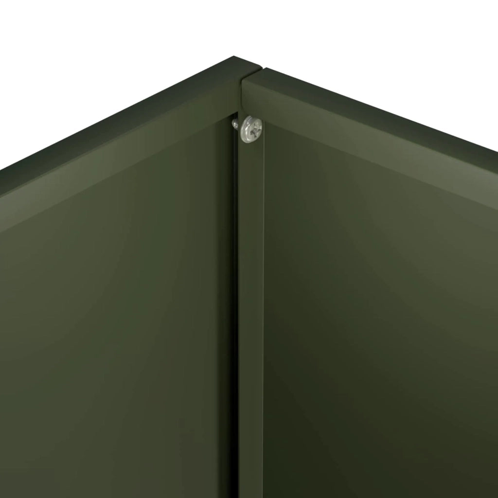 Vaso da giardino Verde Oliva 50 x 30 x 75 cm 8005546