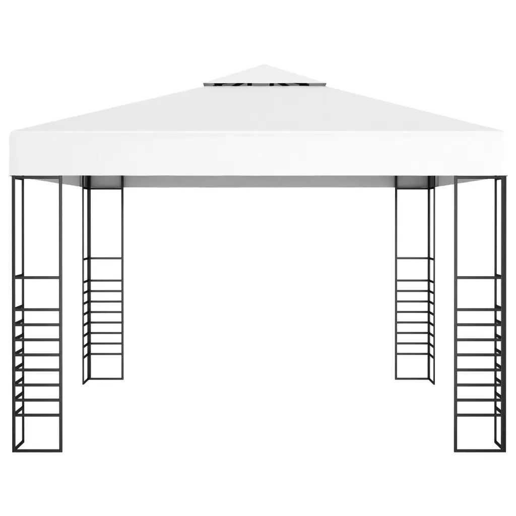 Gazebo | Pergolato da Giardino 3x3 m Bianco