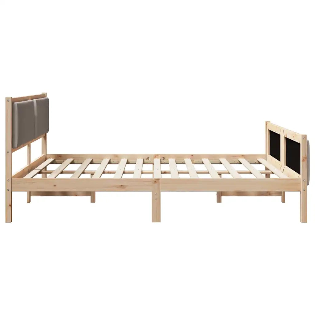 Letto matrimoniale | Letto per adulti | Struttura del letto con testiera Talpa 180 x 200 cm Tessuto