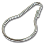 GANCI PER TENDA DOCCIA Ã? mm. 30,5 medio - cf.100 pezzi