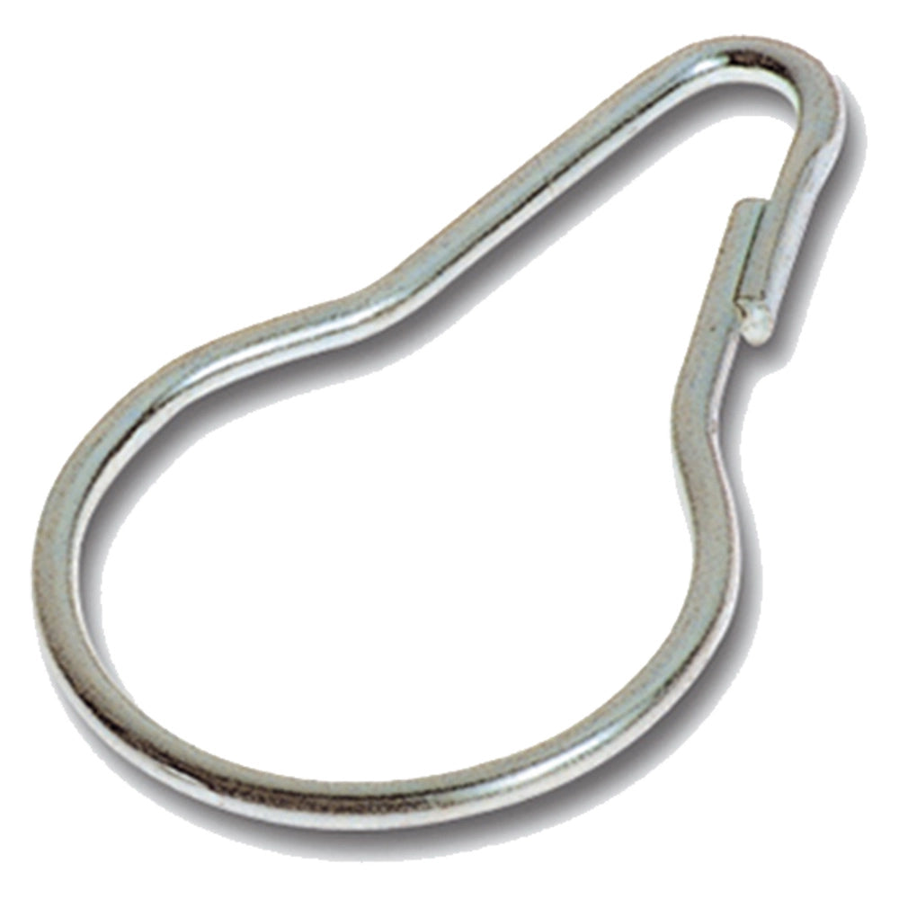 GANCI PER TENDA DOCCIA Ã? mm. 30,5 medio - cf.100 pezzi