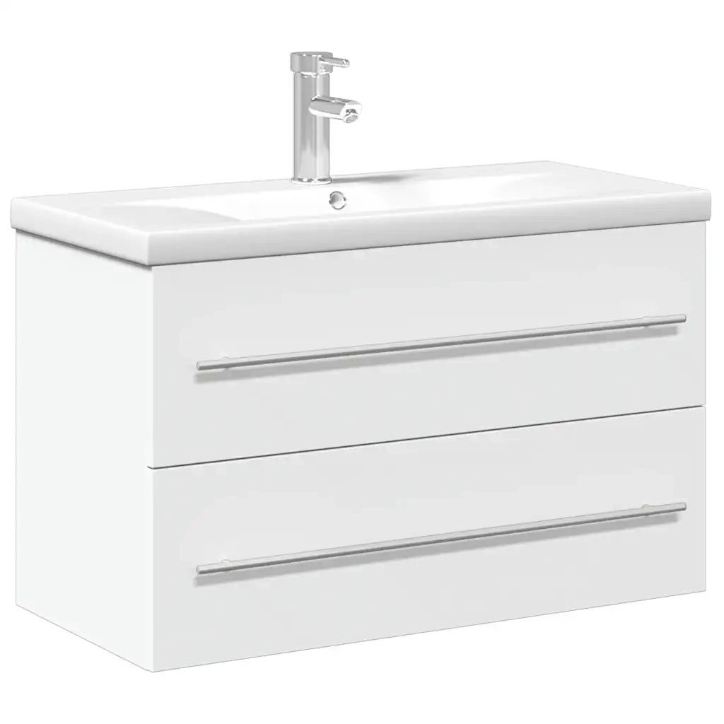 Mobile da Bagno con Lavabo | Armadio Lavabo Bianco