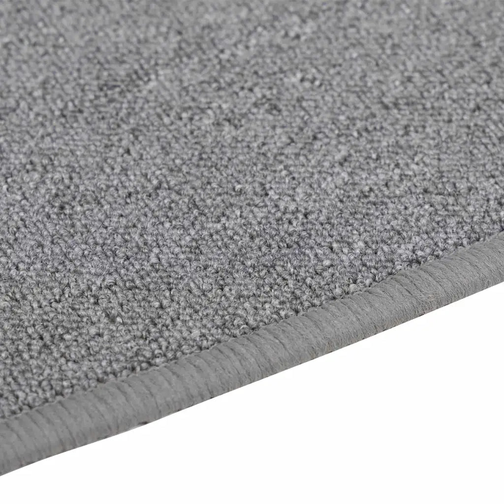 Runner in Moquette | Runner Tappeto Grigio chiaro 80 x 500 cm 100% Polipropilene