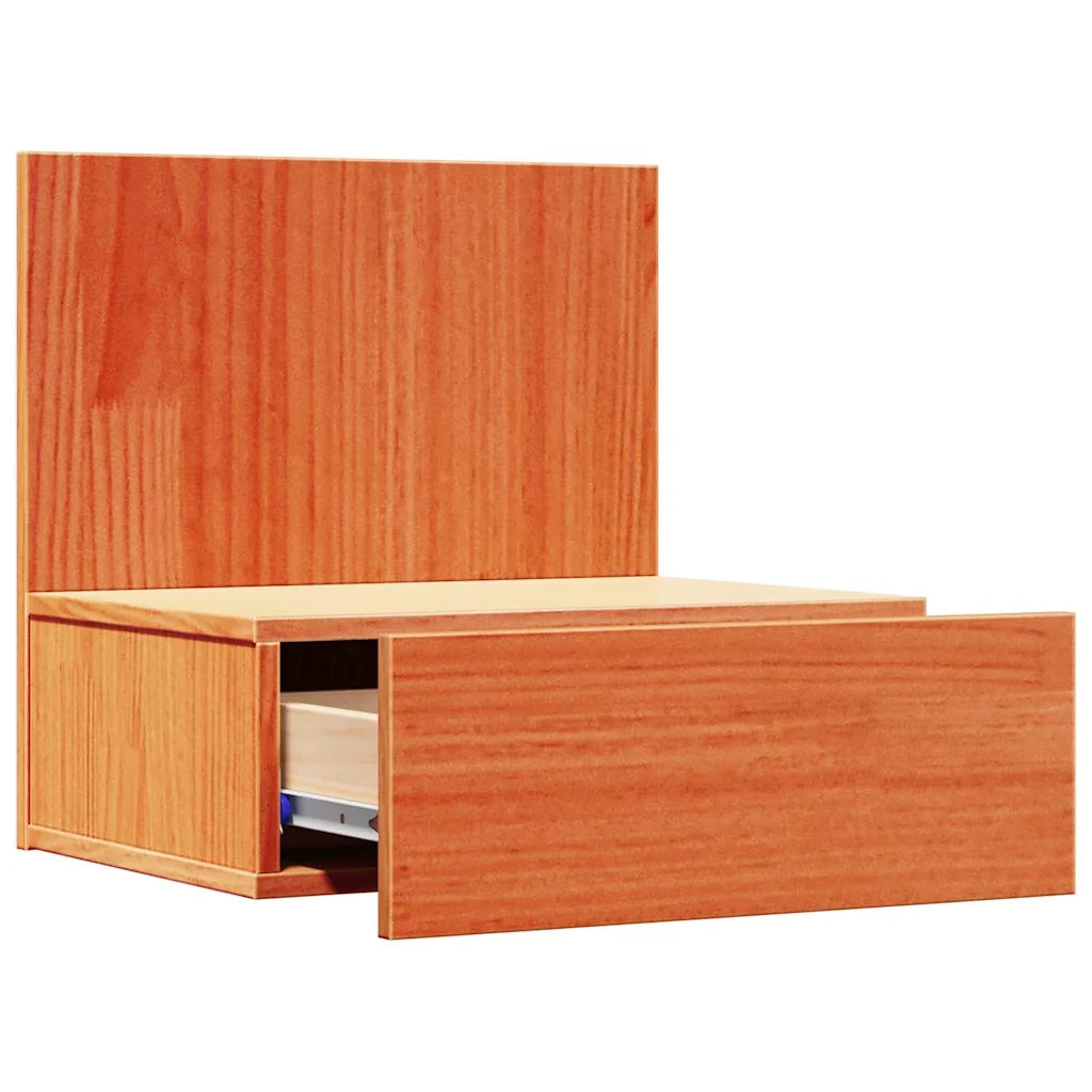 Comodino con cassetto 2 pcs Marrone cerato 42 x 32,5 x 40 cm 873498