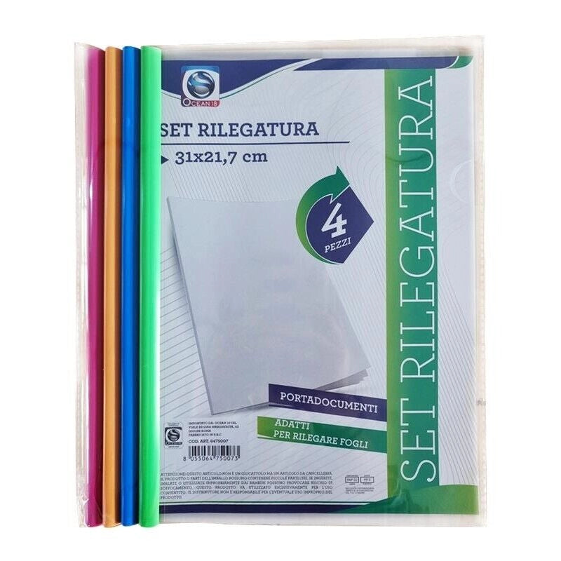 MAURY'S SET RILEGATURA DA 4 PEZZI 31 X 21,7 CM