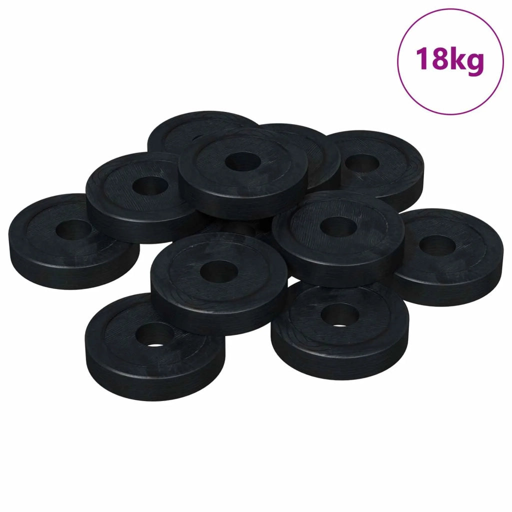 adatto per Rondella Piatta 36000 pcs Nero ∅15 x 3 mm