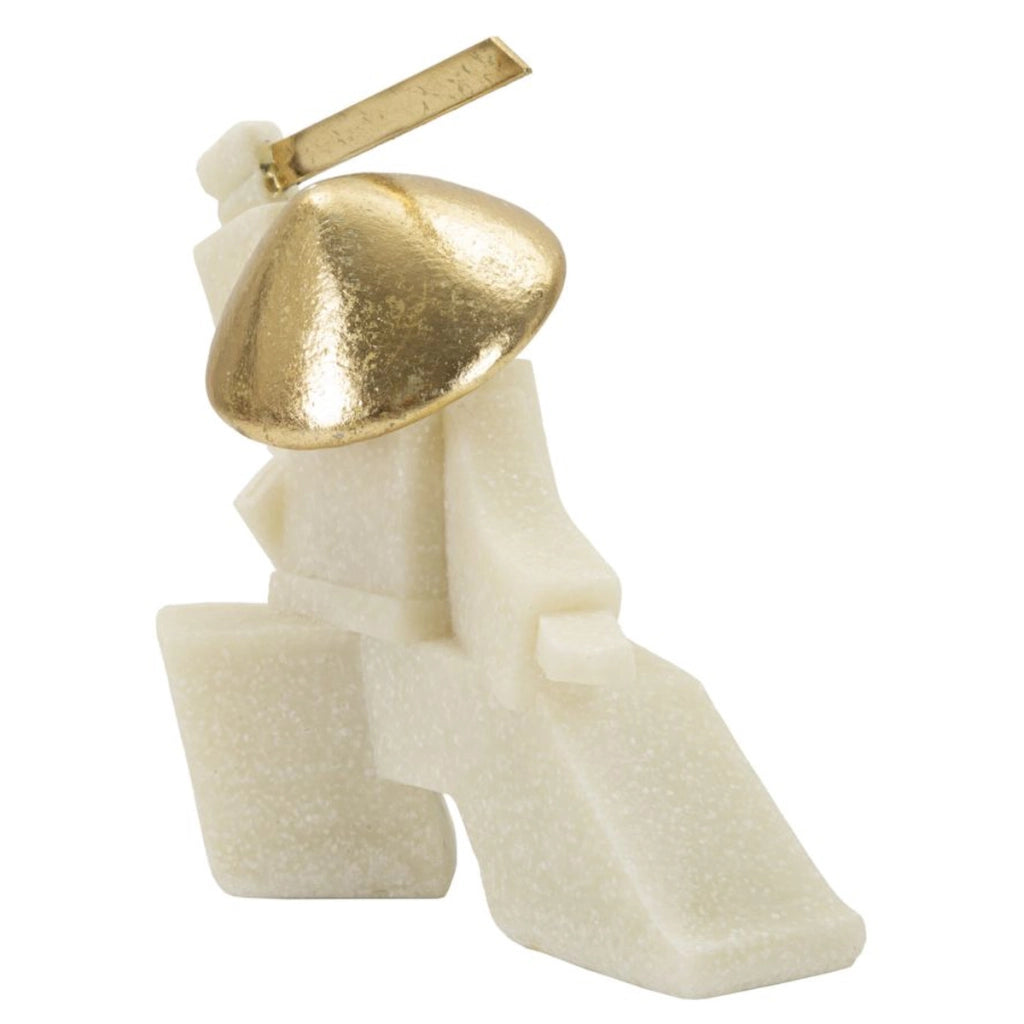 Statuetta samurai Oda Quarzy -B- in resina e metallo