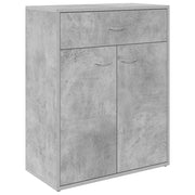 Credenza-Buffet-Armadio da cucina Grigio Cemento 60x30x75 cm in Legno Multistrato
