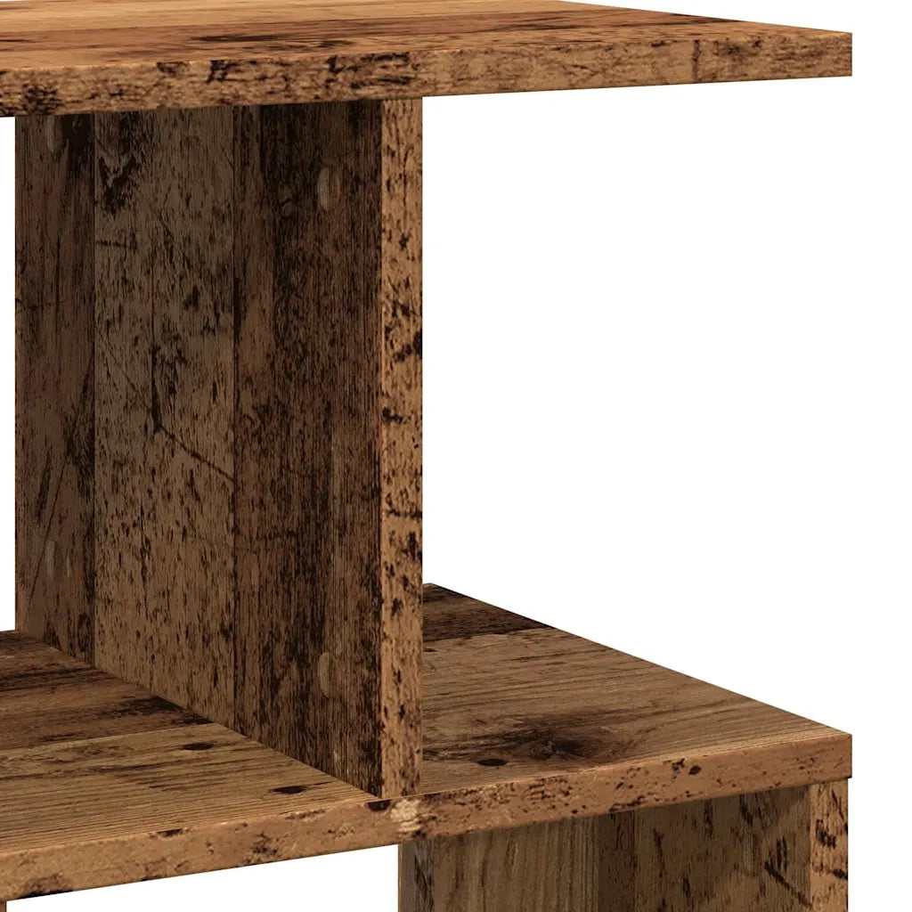 Comodini 2 pz in Legno Vecchio 50x30x51,5 cm Legno Multistrato 856535