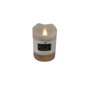 CANDELA LED WISH CANDLE H.10 D.7,5 BRONZE
