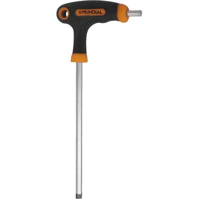 CHIAVE MASCHIO ESAGONALE CON IMPUGNATURA A T  2 mm     KENDO