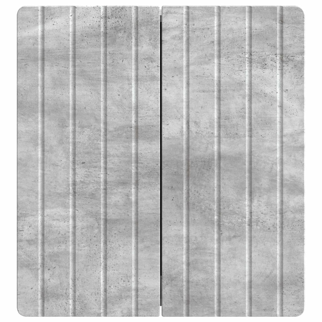 Mobiletto a muro Grigio Cemento 59 x 31 x 64 cm 898238