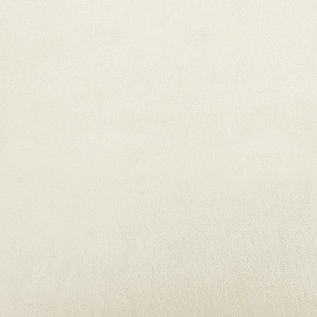 Modulo Poggiapiedi Divano Modulare Crema 100x100x48 cm 4104496