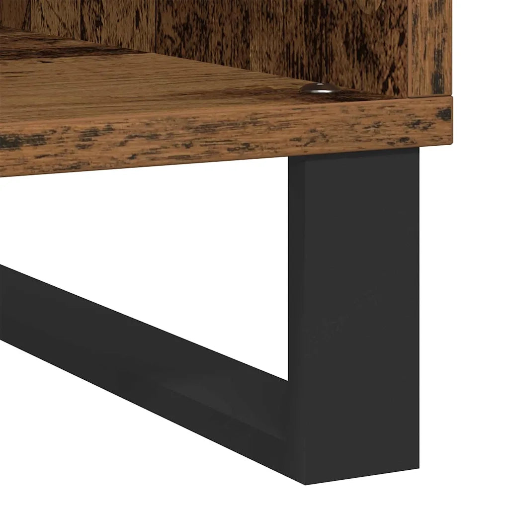 Mobile porta vinili Legno vecchio 84,5 x 38 x 89 cm 862914