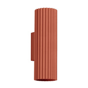 Lampada da parete KARBON 20 rosso ocra