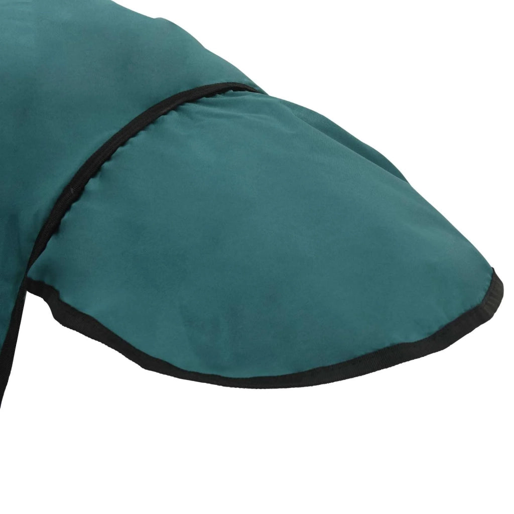Coperta per Cavalli Verde Scuro e Nero 145 cm Poliestere 42013144