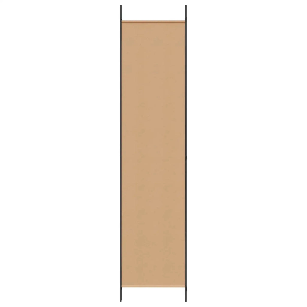 Divisorio Ambienti | Divider per stanze | Paravento a 3 pannelli Beige 150 x 220 cm Tessuto
