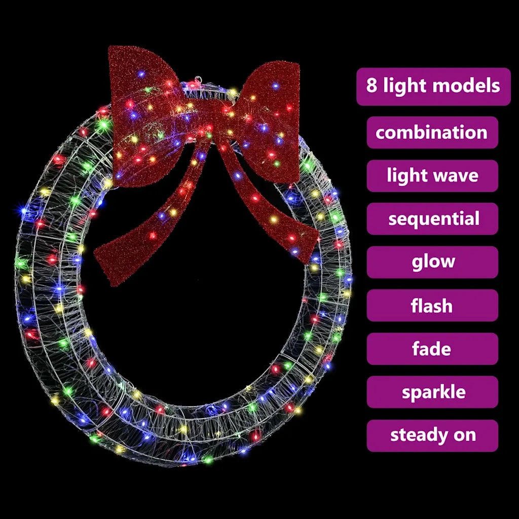 Ghirlanda con 150 LED Multicolore 120 cm Acrilico CFW8500122