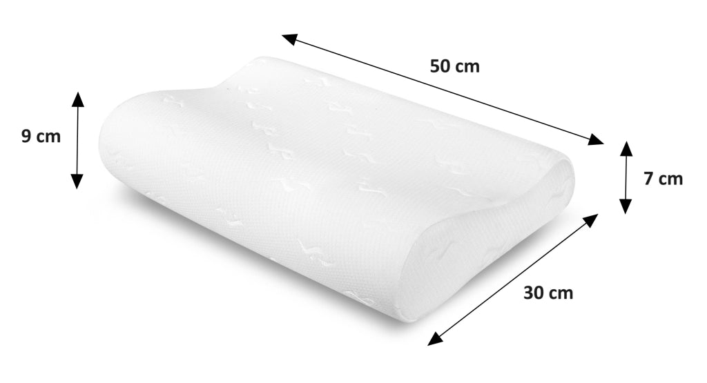 AIO FACTORY 50x30 cm ECCO Cuscino Termoplastico - Cuscino per Cani, Impermeabile