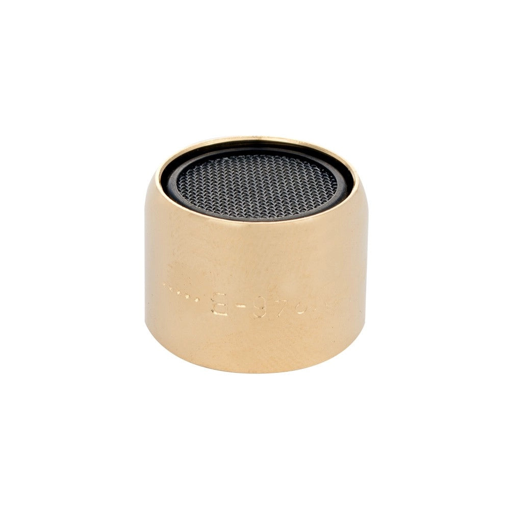 Aeratore in ottone dorato femmina