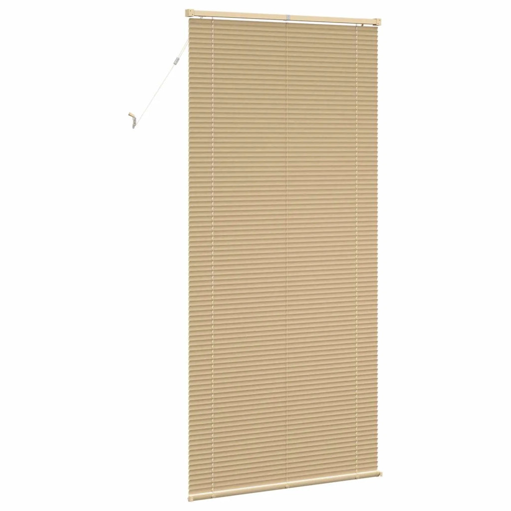 Tenda Veneziana | Tenda a lamelle Marrone Chiaro con Motivo 213 x 80 cm 25 mm PVC