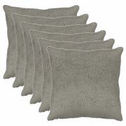 Federa 6 pz HEERLEN Grigio Chiaro 70 x 70 cm 913476